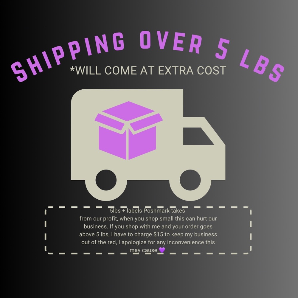 Shipping Labels over 5lbs